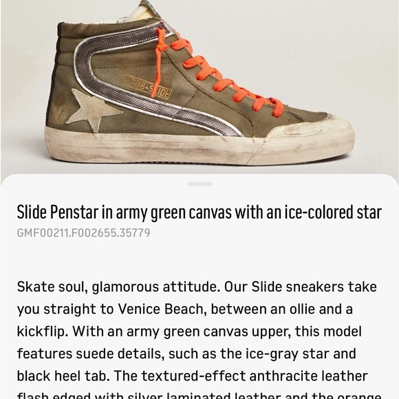 Brand New Golden Goose Slides. 12 US/ 45 IT - Picture 8 of 9